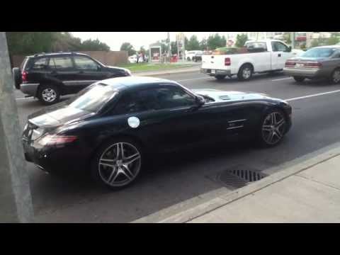 Mercedes-Benz SLS AMG in the streets of Toronto