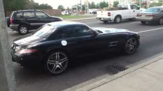 Mercedes-Benz SLS AMG in the streets of Toronto