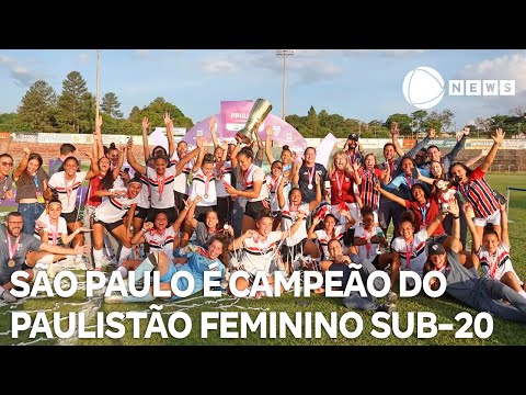 São Paulo é campeão do Paulistão Feminino sub-20