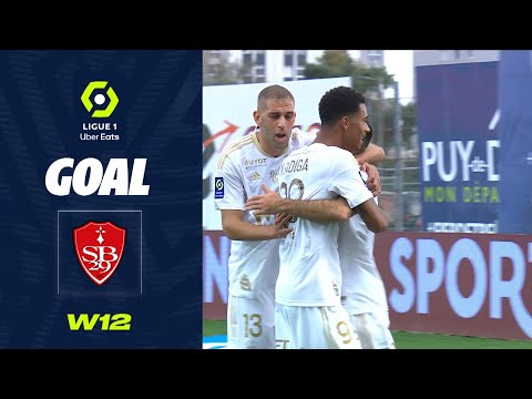 Goal Romain DEL CASTILLO (15' pen - SB29) CLERMONT FOOT 63 - STADE BRESTOIS 29 (1-3) 22/23