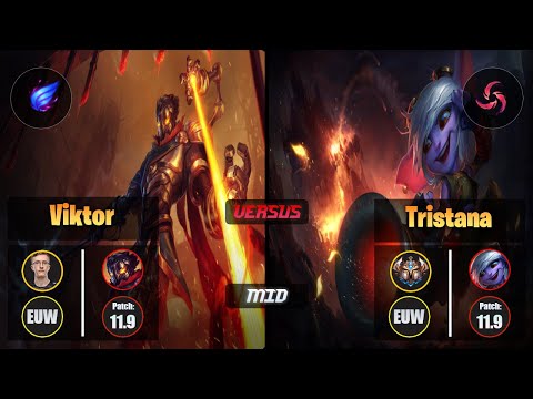MagiFelix VIKTOR (Mid) [Phase Rush] VS TRISTANA - Challenger EUW Patch 11.9