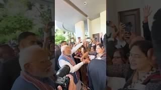 PM Modi celebrates Raksha Bandhan with Indian diaspora in Singapore | #shorts