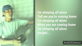 Sleeping All Alone - Bonfire (Cover song with lyrics)