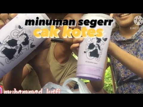 minum es sambil ketawa2 | muhammad lutfi|