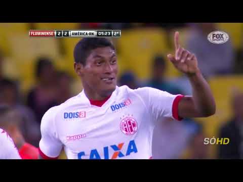 RECORDAR É VIVER, Gols Fluminense RJ 2 x 5 América RN   Copa do Brasil 2014   13 08 2014