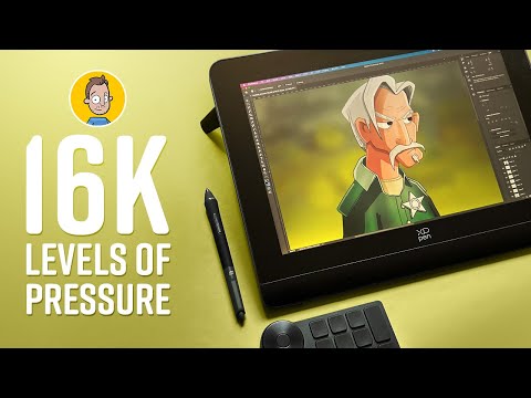 XPPen Artist Pro 14 Gen2 Drawing Tablet with Screen 14 inch Graphic Art Tablet & XPPen Digital Drawing Glove - Two-Finger Artist Glove with Cute Cat Print video review thumbnail