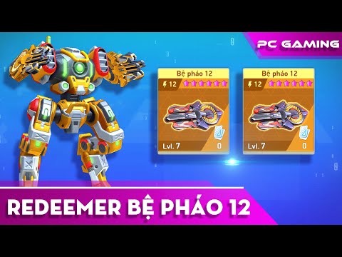 [ Mech Arena VN# 440] Đấng Cứu Thế dùng Bệ Pháo 12 - Redeemer with Disc Launcher 12