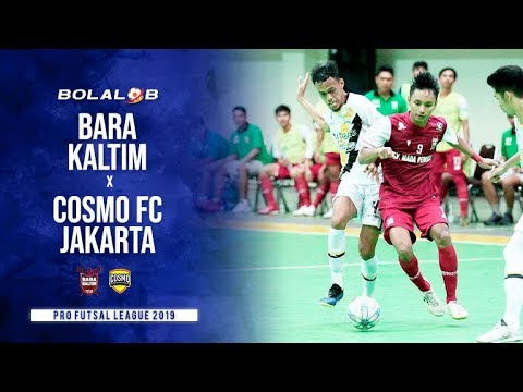 Bara Kaltim (3) vs (3) Cosmo FC Jakarta - Highlights PFL 2019