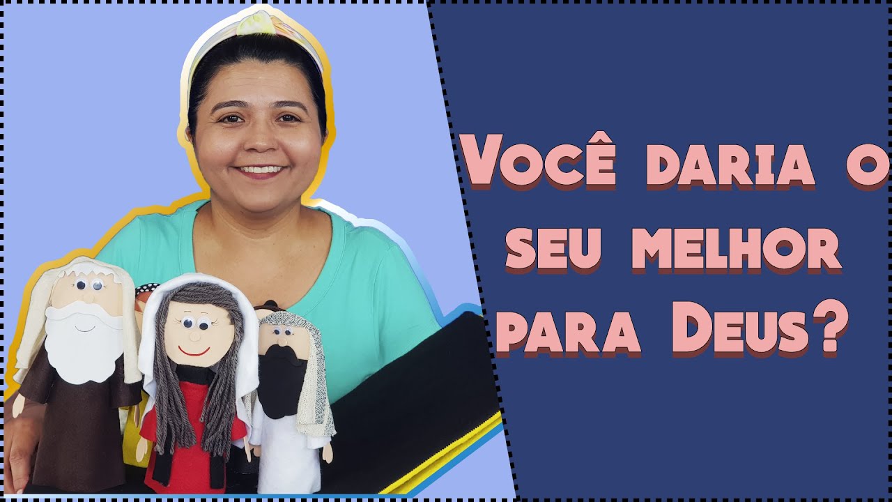 Abraão e Isaque - História Bíblica Infantil.