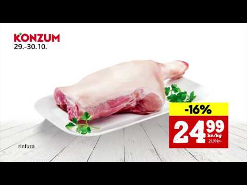 Konzum Vikend akcija od 29.10. do 30.10.