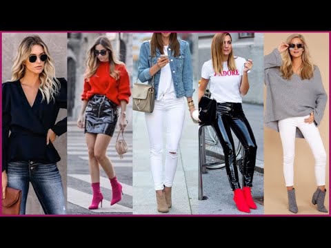 Looks Y Outfits DE OTOÑO INVIERNO 2022 CON BOTINES 🍂 OUTFITS Y COMBINACIONES CON BOTINES DE MODA!