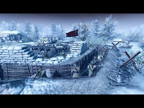 BATTLE FOR MOSCOW Last Stand Defense 1941 | Men of War: Assault Squad 2 Gameplay