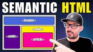 Download the video "Semantic HTML: What It Is and Why It Matters!"