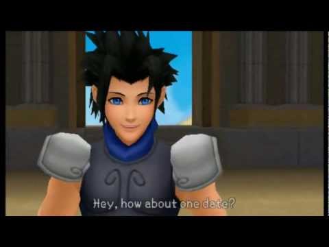 Zack asks Aqua for a DATE (Short English Version) KH BBS