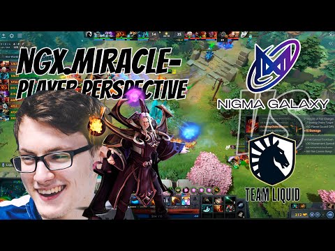 NGX.MIRACLE- [INVOKER] PLAYER PERSPECTIVE  NIGMA GALAXY VS TEAM LIQUID | DPC WEU 2021/22 #MIRACLE