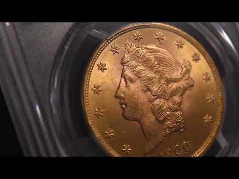Coin, United States, Liberty Head, $20, Double Eagle, 1900, Philadelphia