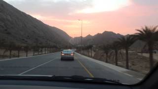 preview picture of video 'Highway from Muscat to Yiti beach - Part 1'