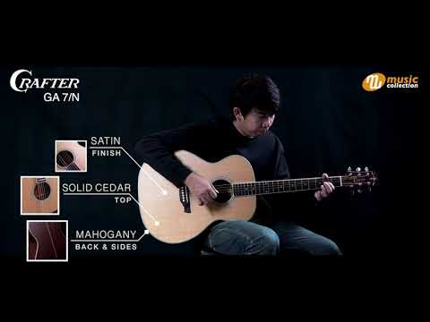 Обзор акустической гитары Crafter GA-7/N