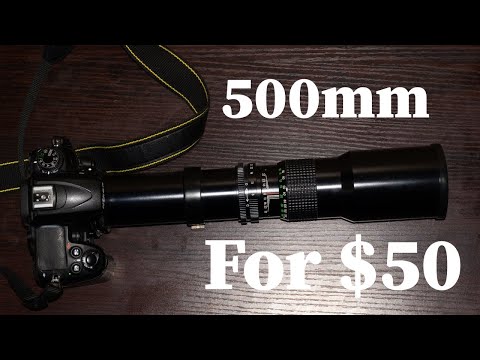 500mm for $50 - Maginon Serie G MC Supertele BV f8 500mm on Nikon D7000
