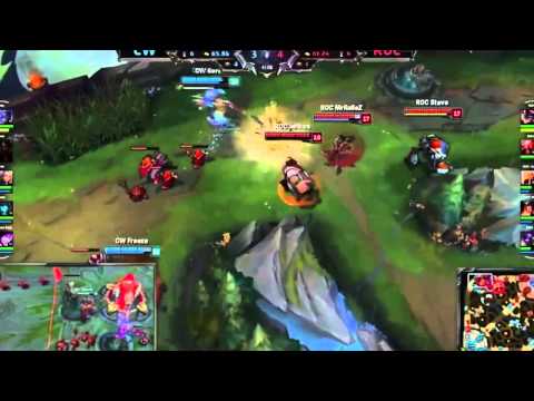 CW Lenny Backdoor - CW vs ROCCAT EU LCS Summer Split Week 9 Day 1