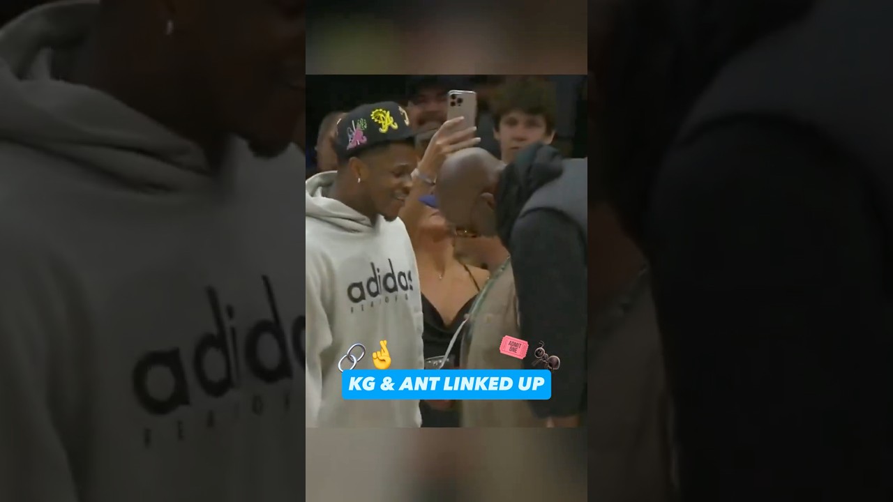 Ant made sure to show love to Big Ticket 💯