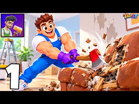 Renovation Day House Makeover - Renovate & Transform the Entire House Gameplay Part 1 (Android, iOS)