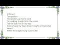 Bon Jovi - Temptation International B-Side Lyrics