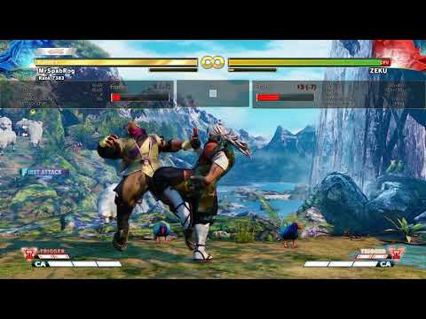 [SFV] Old Zeku - New Combo Route BnB into Backroll Oki Application With VT2