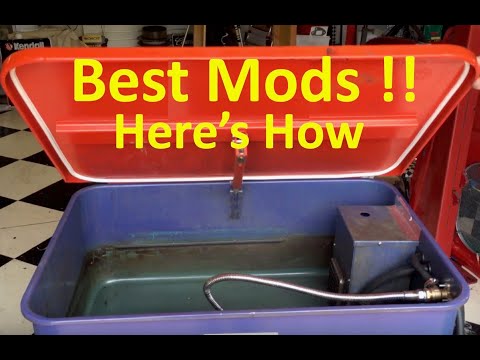 Harbor Freight Parts Washer - Upgrade Kit