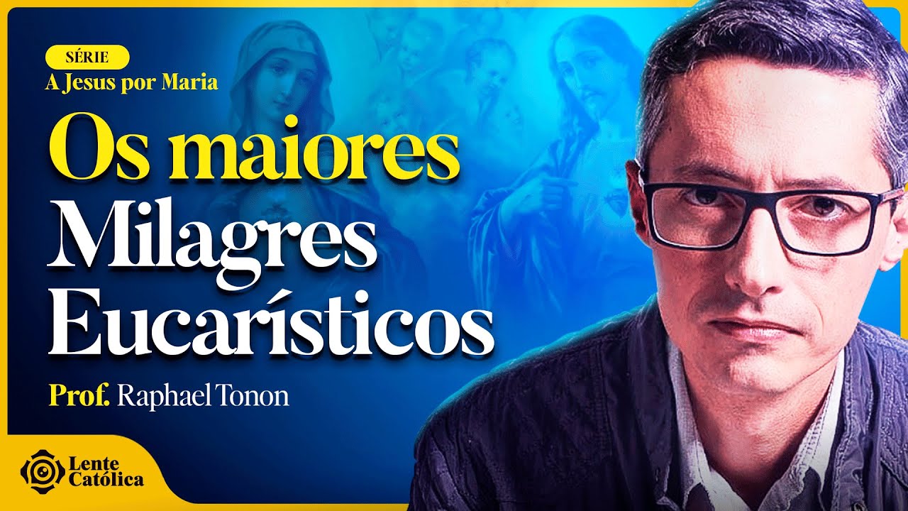 Milagres Eucarísticos que a CIÊNCIA NÃO CONSEGUE EXPLICAR | Prof Raphael Tonon - Corpus Christi 2024