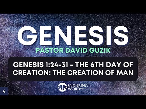 The 6th Day Of Creation-The Creation Of Man - Genesis 1:24-31