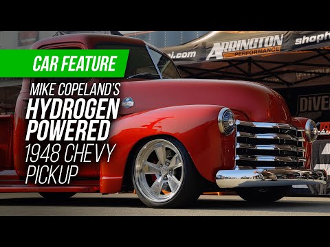 Hydrogen-Powered Supercharged LS3 1948 Chevrolet 3100