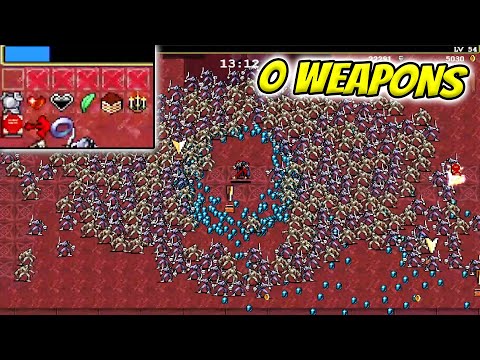 Beating The Hardest Mode With 0 Weapons in Vampire Survivors