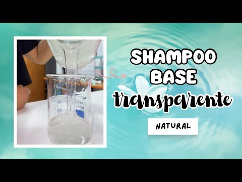 Cómo hacer shampoo base - neutro, para personalizar