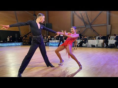 Dumitru Sardari - Felicia Lungu MDA | Jive | WDSF European Ch. Youth 10 Dance - Brno 2020