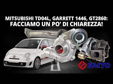 Mitsubishi TD04L, Garrett 1446, Garrett Performance GT2860: facciamo un po' di chiarezza!