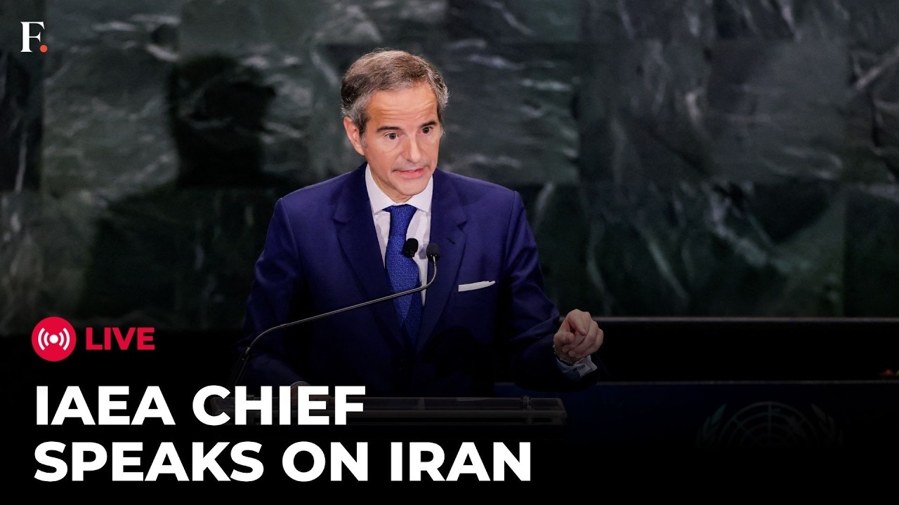 LIVE: Rafael Grossi Addresses Iran Nuclear Crisis at IAEA Board Meeting