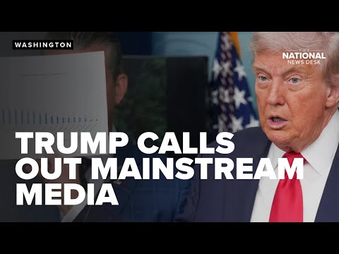 Trump blasts mainstream media for coverage of Putin talks