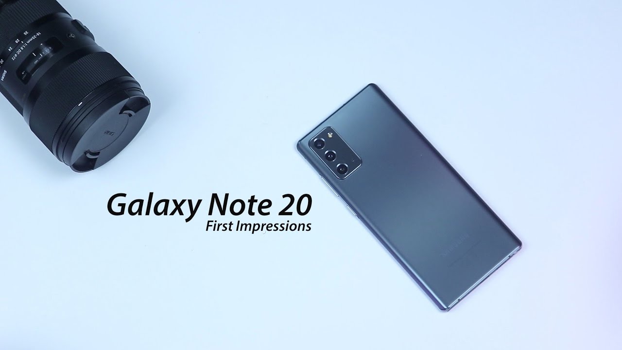 Samsung Galaxy Note 20 - Honest First Impressions (Great Cameras)