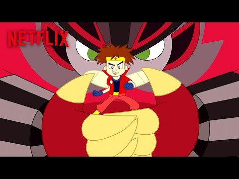 TinyMon Battle: Dukey vs MegaBonBonMon 💥 Johnny Test | Netflix After School
