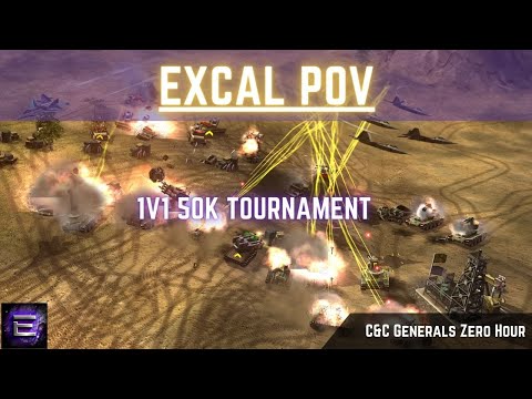 My POV - ExCaL vs Hsn | 1v1 50k Tournament | C&C Zero Hour