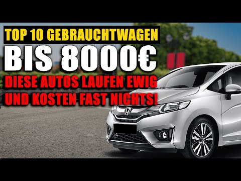 Top 10 used cars up to €8,000 – These cars run forever and cost almost nothing!