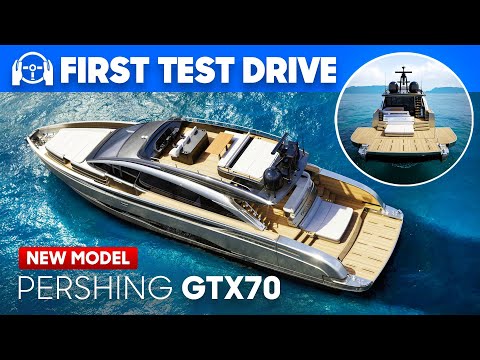 The OWNER/OPERATOR Pershing?🔥 EXCLUSIVE: Pershing GTX70 Test, Tour & Review | YachtBuyer