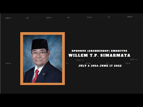 Video Memorial Tribute – Archbishop Willem T.P. Simarmata | Christian Conference of Asia