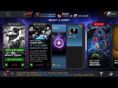 1st Master Chaos Rift - MCOC