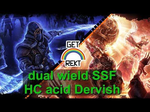 [HC] GD SSF fresh start leveling - DW acid Dervish part 5: level 86-94 in ultimate
