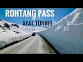 Rohtang Pass vs Atal Tunnel - Best Way for Bike Road Trip to Leh Ladakh