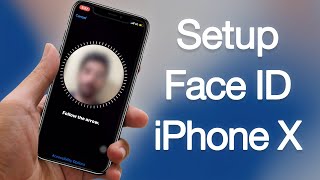 How to Setup Face ID on iPhone X/XS/XR/XS MAX/11/12/13 Running iOS 16/15/14 - Use Face ID on iPhone