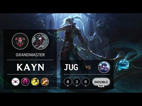 Kayn Jungle vs Sejuani - KR Grandmaster Patch 9.12