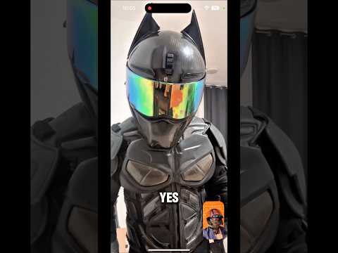 Every week I select subscribers and send them free Bat moto gear, same as I, Batman Biker,wear #moto